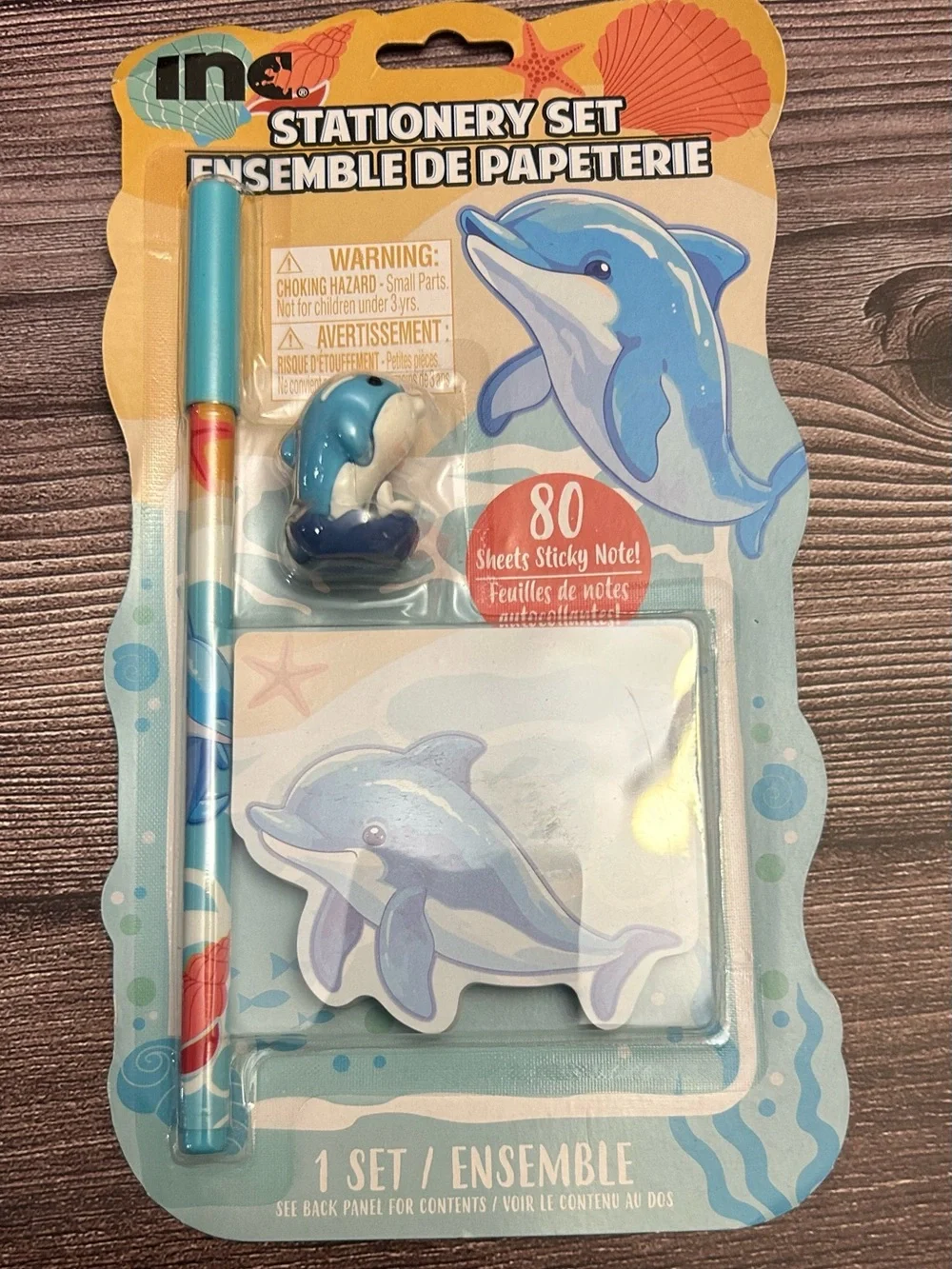 Dolphin Kids Stationery Set